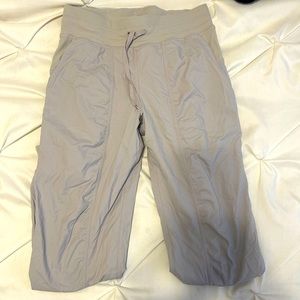 Light Grey Lululemon Dance Studio Joggers